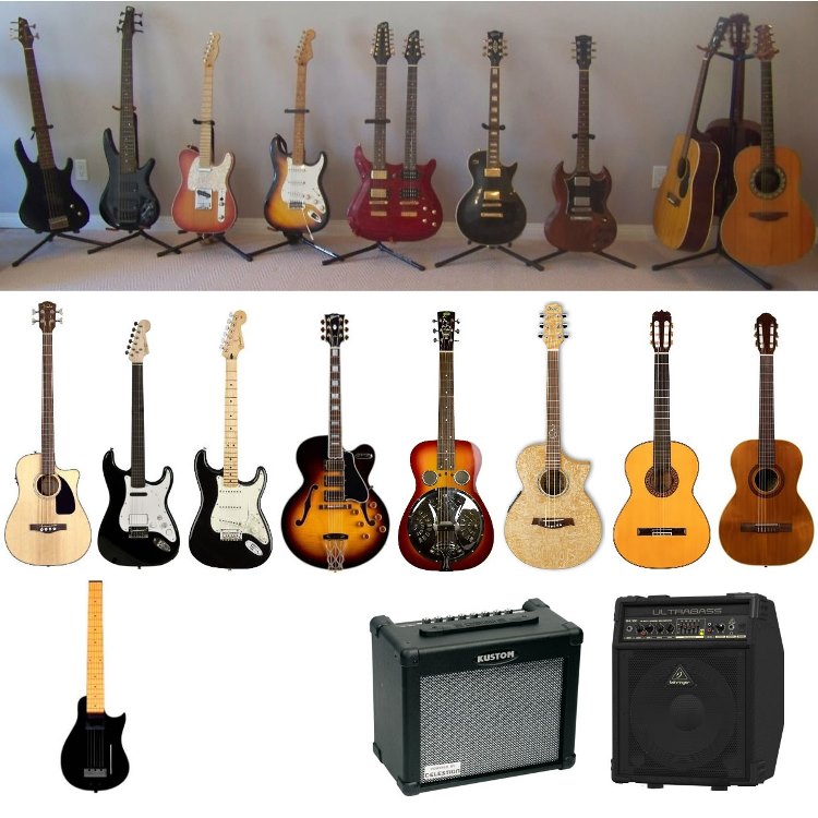 18 Studio Guitars